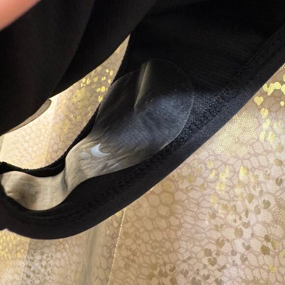 Hurley Moderate Coverage Side Tie Black Swim Bikini Bottom Medium NWT - Picture 6 of 6